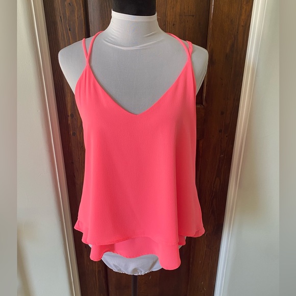 J ROBERTS neon tank - Picture 2 of 9